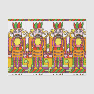 Large Nutcrackers Tissue Paper