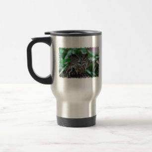 Large Owl Travel Mug