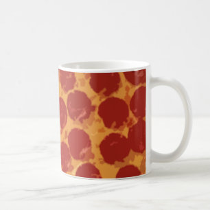 Large Pepperoni Pizza Coffee Mug