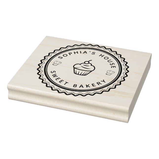 Large Personalised Homemade Logo Custom  Rubber St Rubber Stamp (Stamp)
