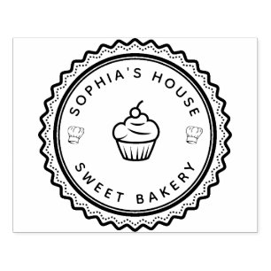 Large Personalised Homemade Logo Custom  Rubber St Stamp