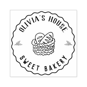 Large Personalised Homemade Logo Custom Rubber Sta Rubber Stamp