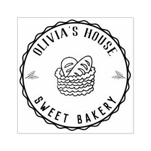 Large Personalised Homemade Logo Custom Rubber Sta Rubber Stamp