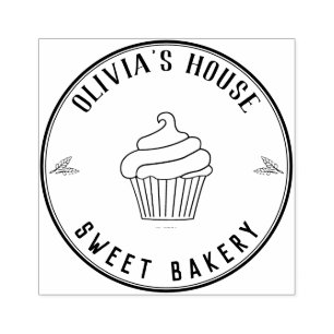 Large Personalised Homemade Logo Custom Rubber Stamp