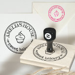 Large Personalised Homemade Logo Custom Rubber Stamp<br><div class="desc">Easily personalise this Large Personalised Homemade Logo Custom rubber stamp with your own company logo. Just add your own logo, image and text. Perfect for any kind of small business, scrapbooking, decorations or business stationery. Available with different ink pad colours (not included) in square sizes 1 inch, 2 inch, or...</div>