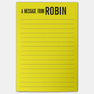 Large Personalised Post-It Notes