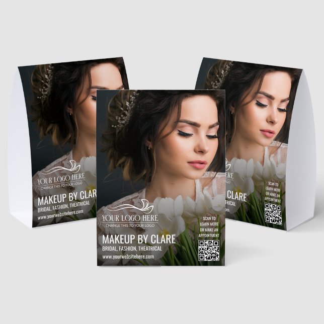 Large Photo Makeup Artist With Your Logo (Insitu(Multi))