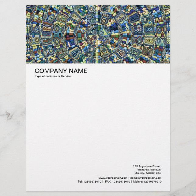 Large Picture Header - Ripples Letterhead Template (Front)