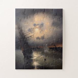 Large Piece Easy-Grip Accessible Nautical Art Jigsaw Puzzle