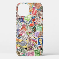 Large pile of postage stamps Case-Mate iPhone case