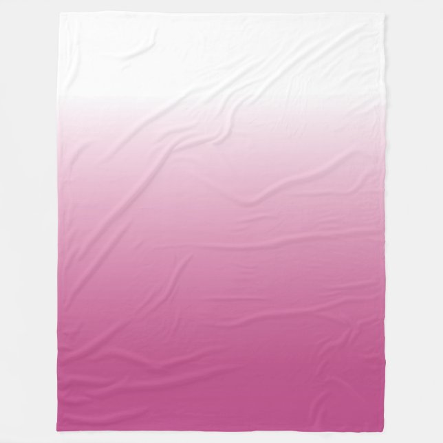 LARGE PINK OMBRE BLANKET (Front)