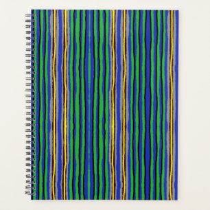 Large Planner Kente Stripes