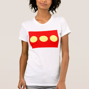 LARGE PRINT Freetown Christiania Flag T-Shirt