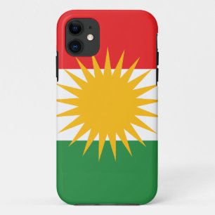 LARGE PRINT Kurdistan Flag iPhone 11 Case