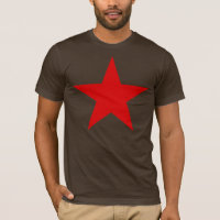 LARGE PRINT Red Star