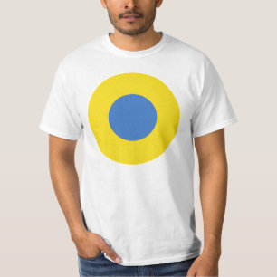LARGE PRINT Ukrainian Air Force Roundel T-Shirt