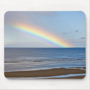 Large rainbow over the Pacific Ocean at Mouse Mat