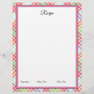 Large Recipe Cards