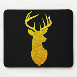 Large Reindeer Antlers - Merry Christmas Mouse Mat