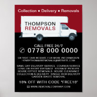 Large Removal Van, Removal Company Advertising