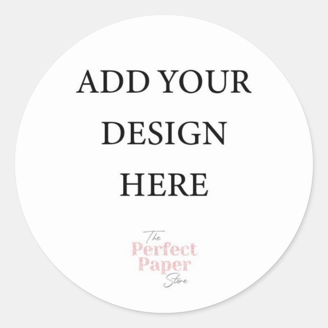 Large Round Sticker (Front)