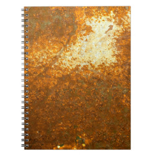 large Rust backgroundabstract, ancient, antique, b Notebook