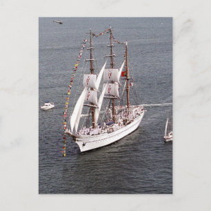 Large Sailboat Postcard