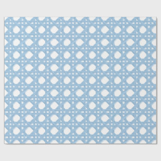 LARGE SALLY CANING IN A1C8E5 AND WHITE WRAPPING PAPER