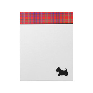 Large Scottish Terrier Notepad