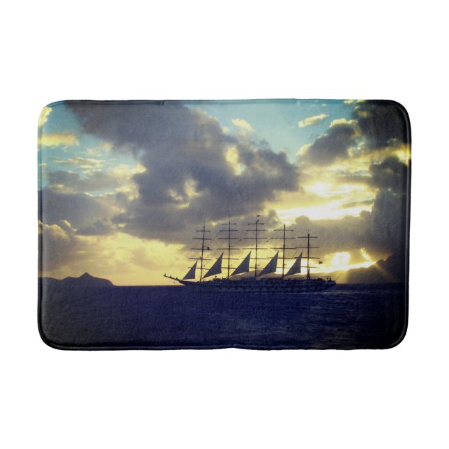 Large Ship Bath Mat (Front)