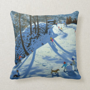 Large Snowball Zermatt Cushion