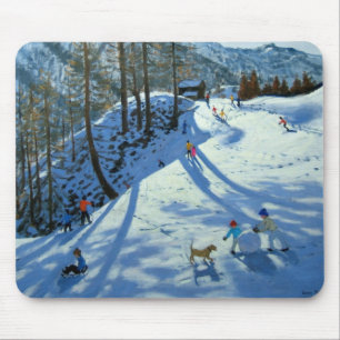 Large Snowball Zermatt Mouse Mat