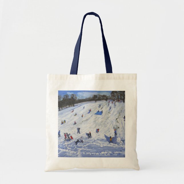 Large snowman Chatsworth 2012 Tote Bag (Front)
