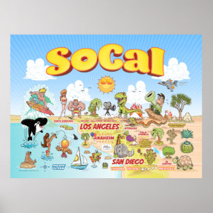 Large SoCal Poster