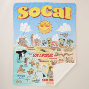 Large SoCal Sherpa Blanket