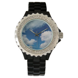 Large soft clouds watch