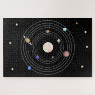 Large Solar System Jigsaw Puzzle