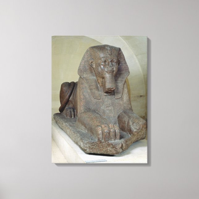 Large sphinx, from Tanis Canvas Print (Front)