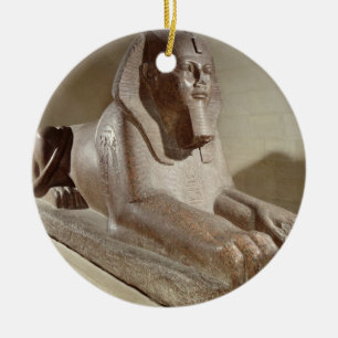 Large Sphinx, from Tanis (granite) Ceramic Tree Decoration
