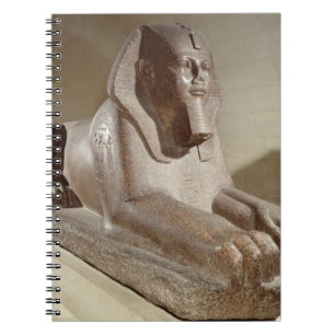 Large Sphinx, from Tanis (granite) Notebook