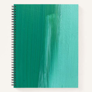 Large Spiral Notebook in Bermuda Shores Design