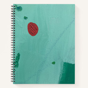 Large Spiral Notebook in Flying Cherry