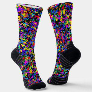 Large Splatter - Athletic Socks