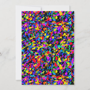 Large Splatter - Greeting Card