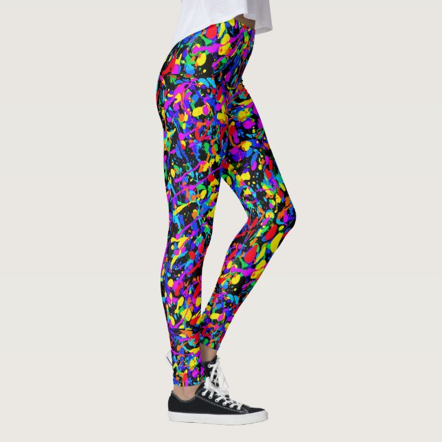 Large Splatter - Leggings (Right)