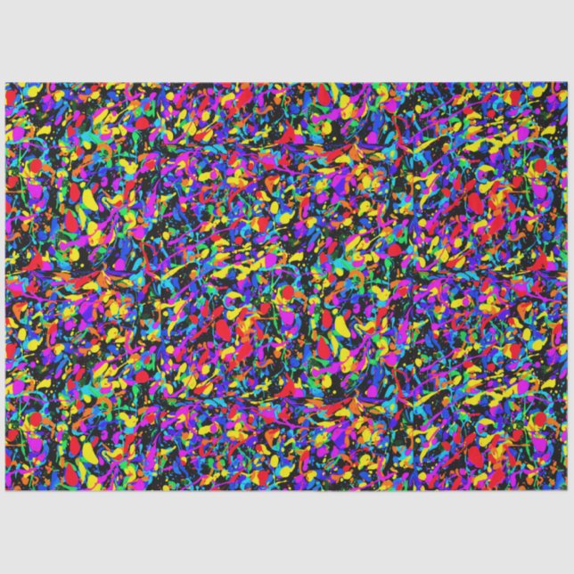 Large Splatter - Tissue Paper (Front)