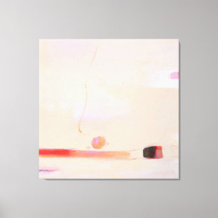 Large  Square Abstract Painting by Maura Reed Canvas Print