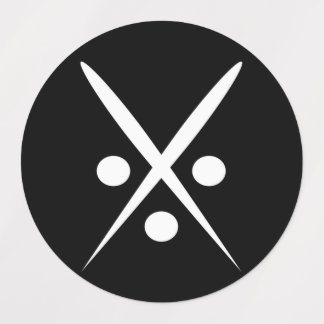 Large Square Adhesive / Waterproof Label