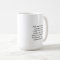 Large Staff Employee Mug Name Slogan Company Logo