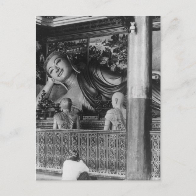 Large Statue of Buddha in Thailand Postcard (Front)